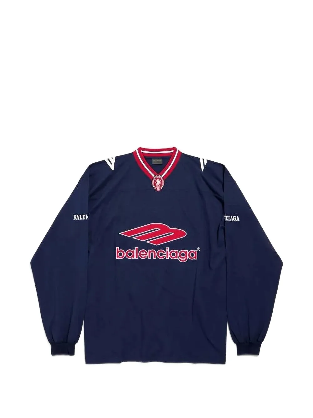 Лонгслив "Футбол 3B" Balenciaga, синий
Лонгслив "Футбол 3B" Balenciaga, синий
