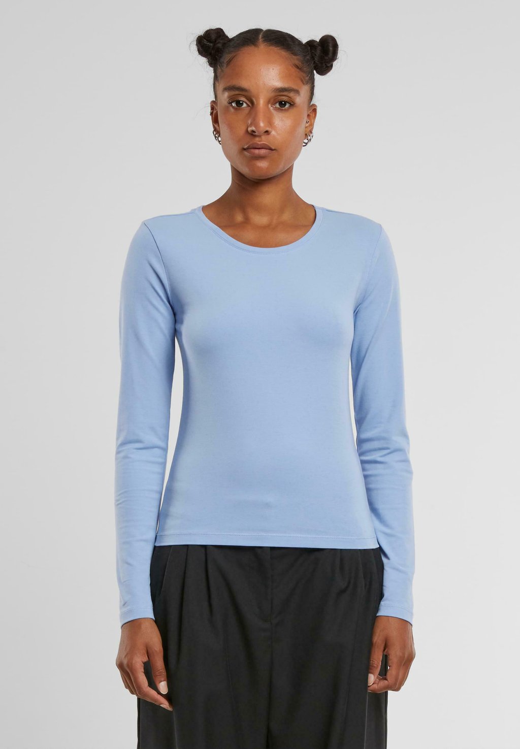 Топ с длинными рукавами Urban Classics, синий
Топ с длинными рукавами Urban Classics, синий