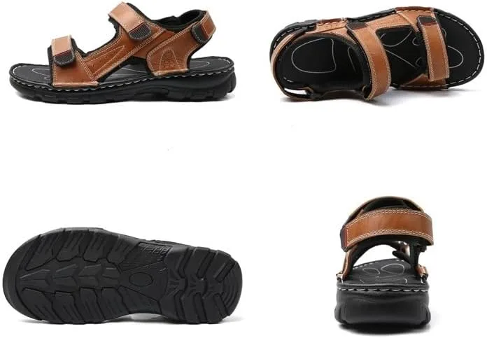 Мужские спортивные сандалии с открытым носком для ходьбы на улице, противоскользящие, спортивные, повседневные, пляжные сандалии DMGYCK, светло-коричневый
Мужские спортивные сандалии с открытым носком для ходьбы на улице, противоскользящие, спортивные, повседневные, пляжные сандалии DMGYCK, светло-коричневый