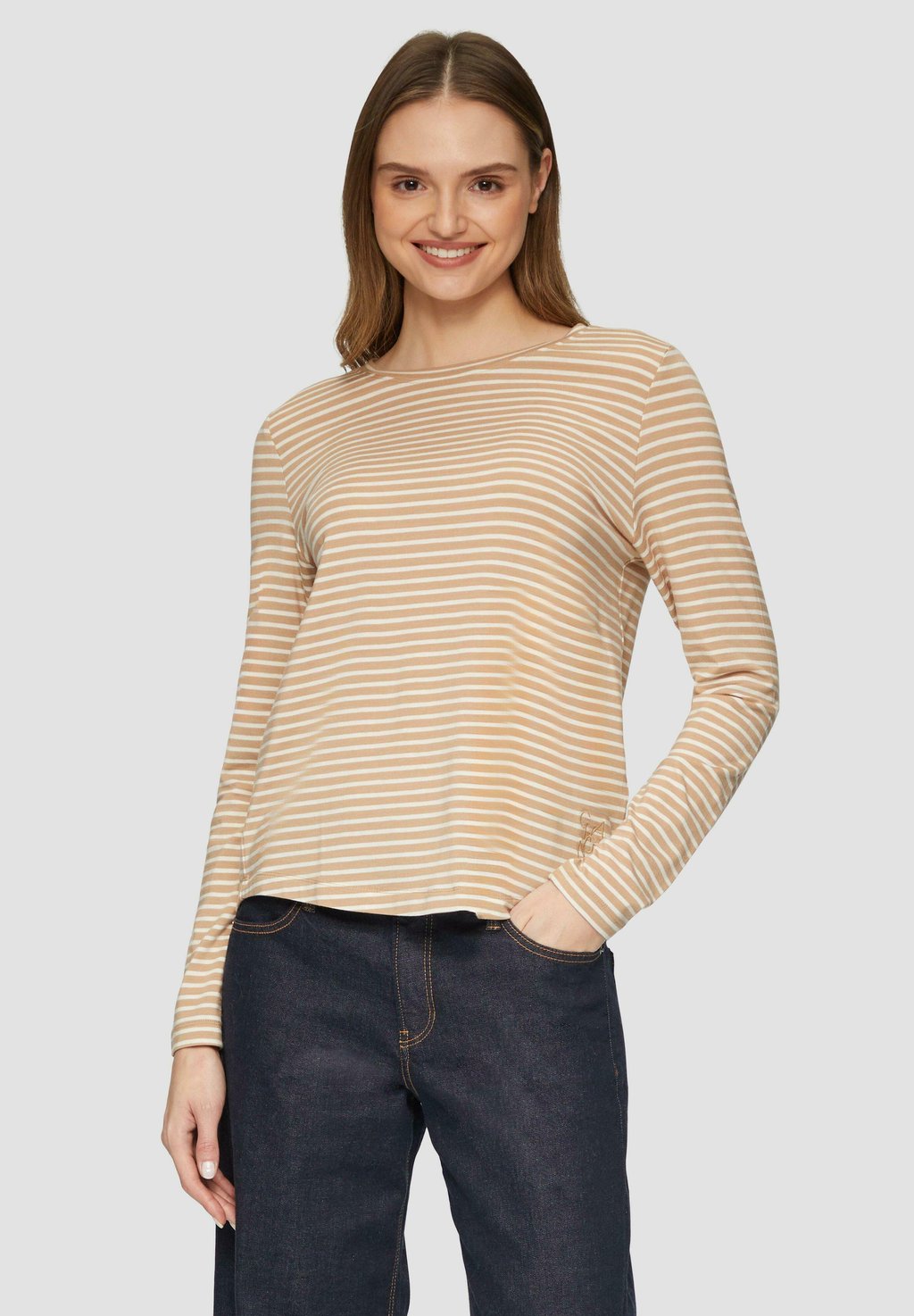 Топ с длинными рукавами s.Oliver, бежевый
Топ с длинными рукавами s.Oliver, бежевый