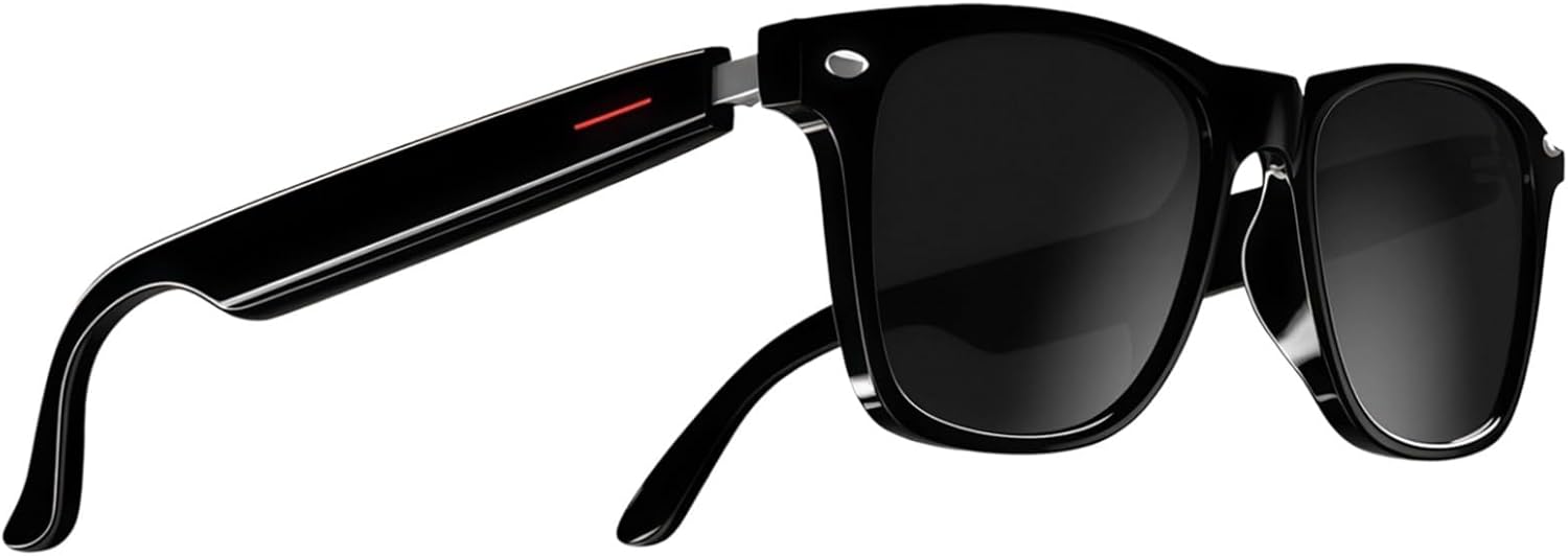 Стильные беспроводные солнцезащитные очки E13-C, черная оправа, встроенный аудиоинтерфейс, голосовое управление, высокая емкость аккумулятора, беспроводная связь Wireless 5.0, дизайн унисекс boxoon, Black
Стильные беспроводные солнцезащитные очки E13-C, черная оправа, встроенный аудиоинтерфейс, голосовое управление, высокая емкость аккумулятора, беспроводная связь Wireless 5.0, дизайн унисекс boxoon, Black