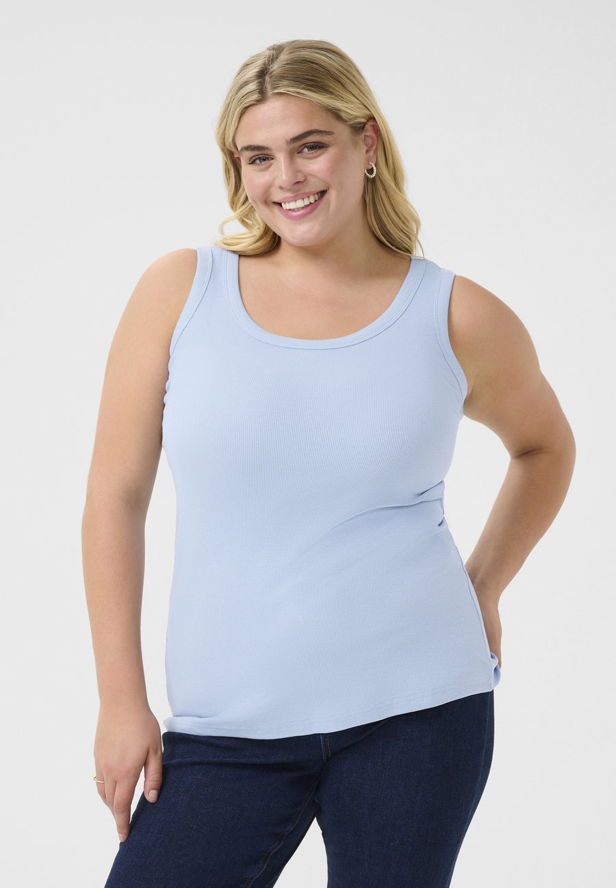 Топ Kaffe Curve KCCARINA, Soft Chambray/Light Blue
Топ Kaffe Curve KCCARINA, Soft Chambray/Light Blue