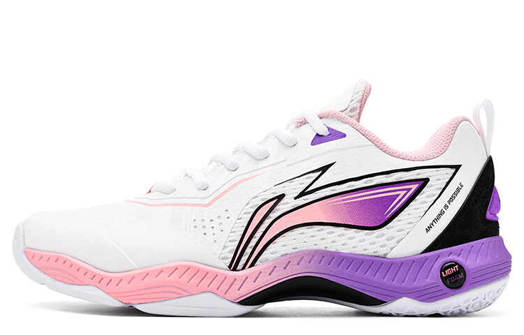 Кроссовки LINING Badminton Shoes Unisex Low-top Black/pink/purple, белый
Кроссовки LINING Badminton Shoes Unisex Low-top Black/pink/purple, белый