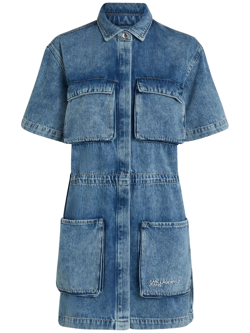 Джинсовое платье-рубашка Karl Lagerfeld Jeans, синий
Джинсовое платье-рубашка Karl Lagerfeld Jeans, синий