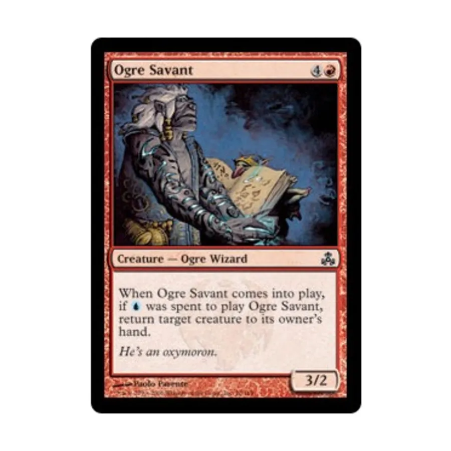 CCG Огр-ученый (C) (Рольга), MTG - Guildpact 
CCG Огр-ученый (C) (Рольга), MTG - Guildpact