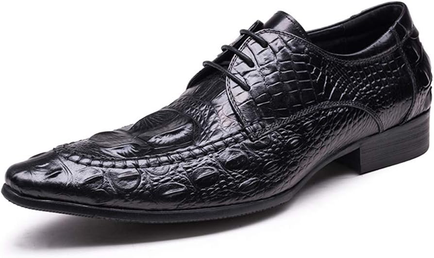Мужские деловые кожаные туфли, с узором под крокодила, для вечеринок, банкетов и официальных мероприятий, шнуровка, для работы, офиса и прогулок, коричневые - 44/UK 9.5/US 10 Grvpm
Мужские деловые кожаные туфли, с узором под крокодила, для вечеринок, банкетов и официальных мероприятий, шнуровка, для работы, офиса и прогулок, коричневые - 44/UK 9.5/US 10 Grvpm