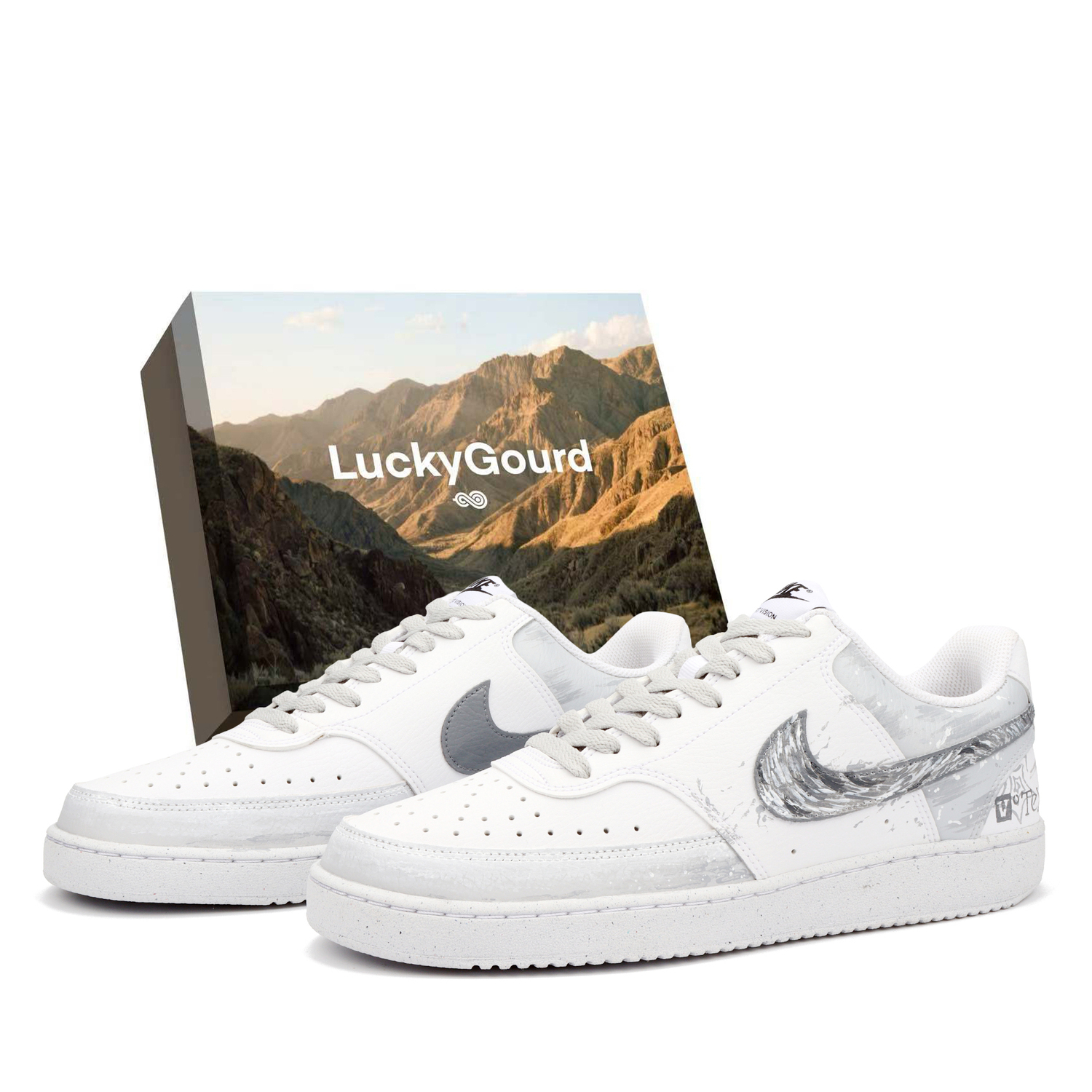 Court Vision 1 Xingxuan устойчивые к истиранию сбалансированные низкие кроссовки для скейтбординга мужские Nike, светло-серый
Court Vision 1 Xingxuan устойчивые к истиранию сбалансированные низкие кроссовки для скейтбординга мужские Nike, светло-серый