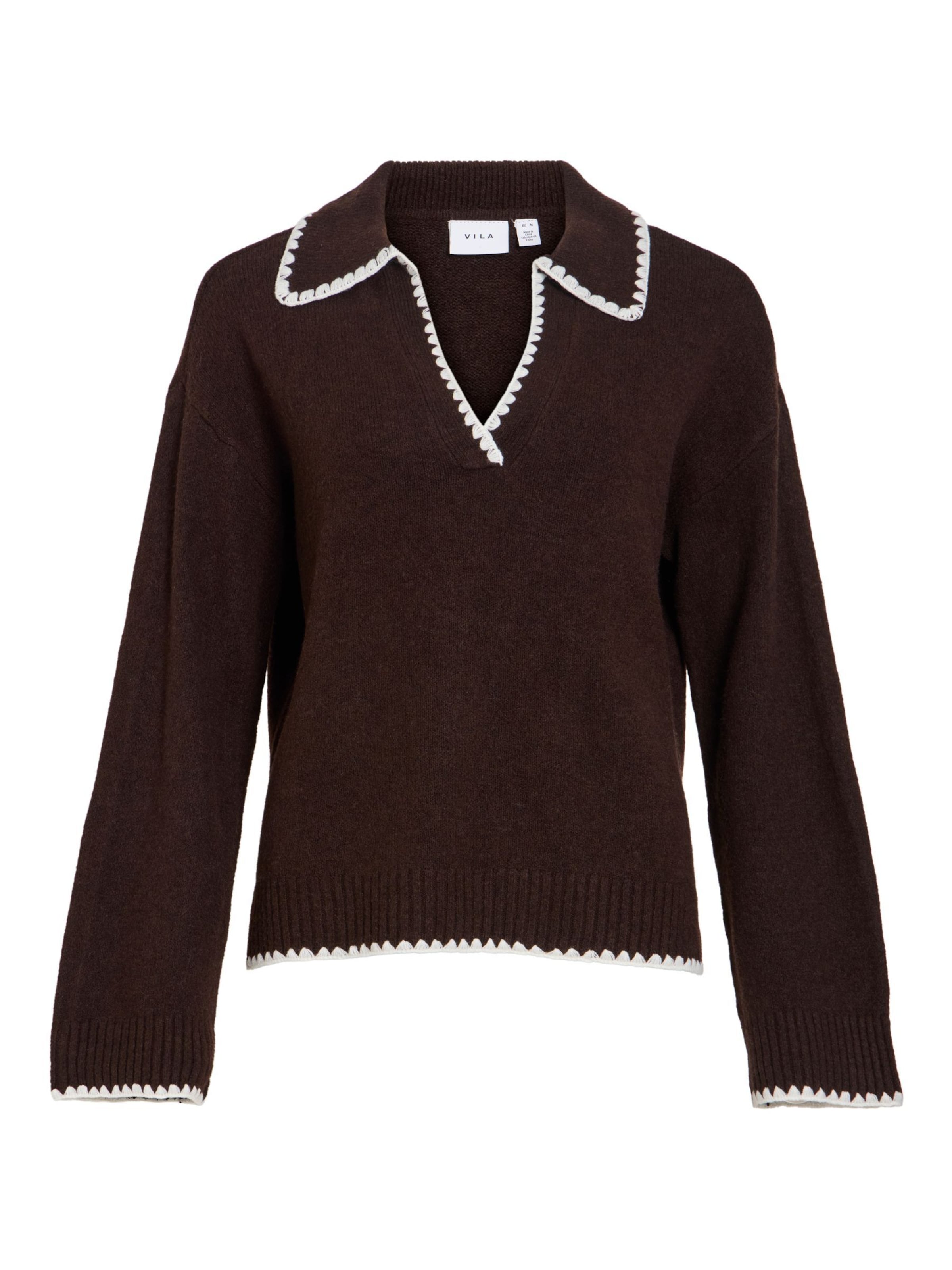 VILA Свитер 'VIYazmin' в цвете Chocolate
VILA Свитер 'VIYazmin' в цвете Chocolate