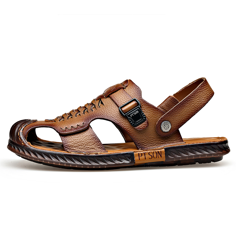 PT'SON Пляжные сандалии мужские желтые
PT'SON Пляжные сандалии мужские желтые