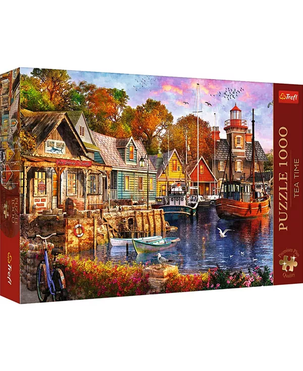 Пазл Premium Plus из 1000 деталей — приморская гавань Trefl, multi-color
Пазл Premium Plus из 1000 деталей — приморская гавань Trefl, multi-color