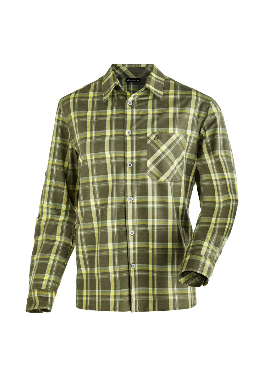 Функциональная рубашка Maier Sports "Claas", мужская рубашка, клетчатая рубашка с длинными рукавами для активного отдыха и отдыха, желтый
Функциональная рубашка Maier Sports "Claas", мужская рубашка, клетчатая рубашка с длинными рукавами для активного отдыха и отдыха, желтый