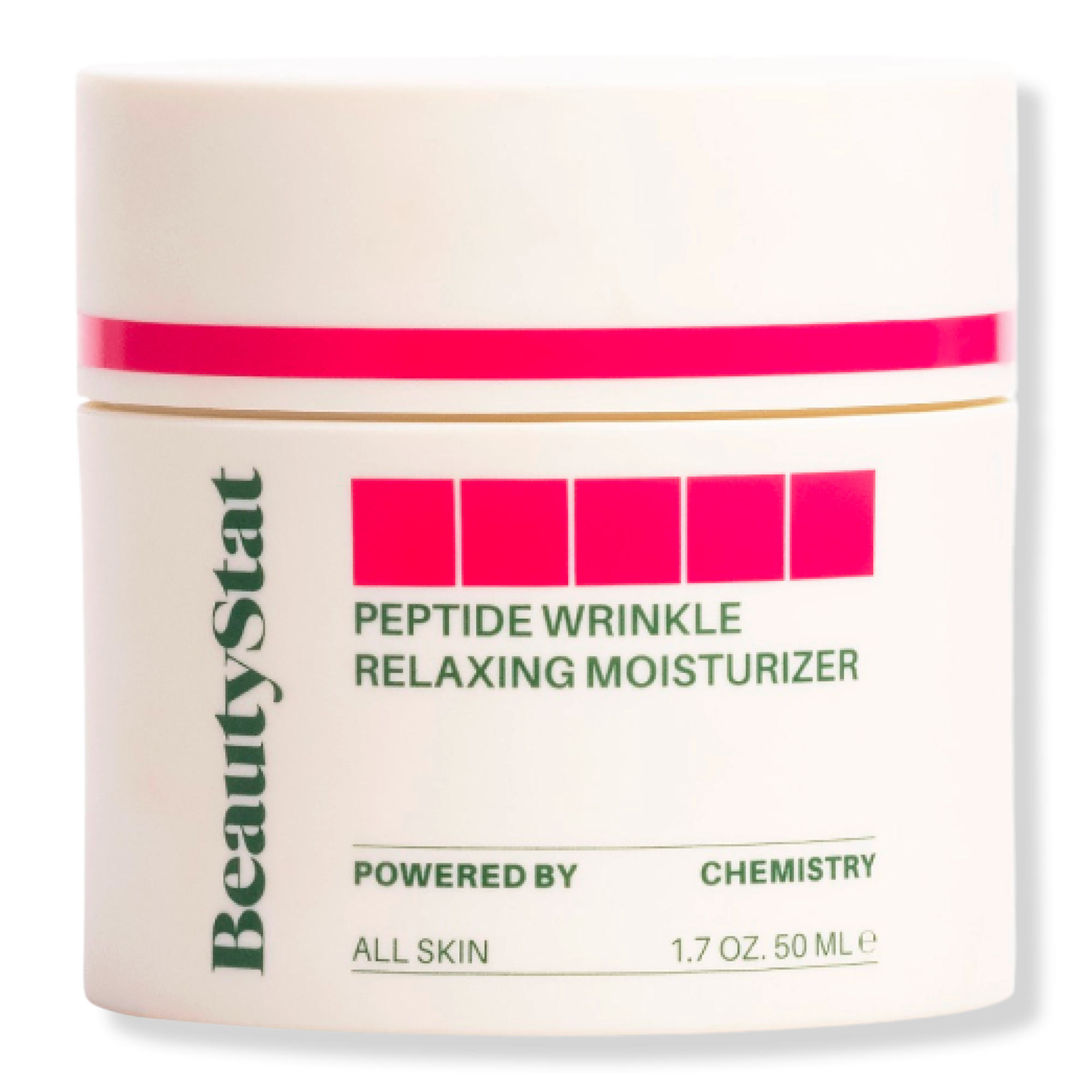 Увлажняющий крем с пептидами для разглаживания морщин BeautyStat Cosmetics
Увлажняющий крем с пептидами для разглаживания морщин BeautyStat Cosmetics