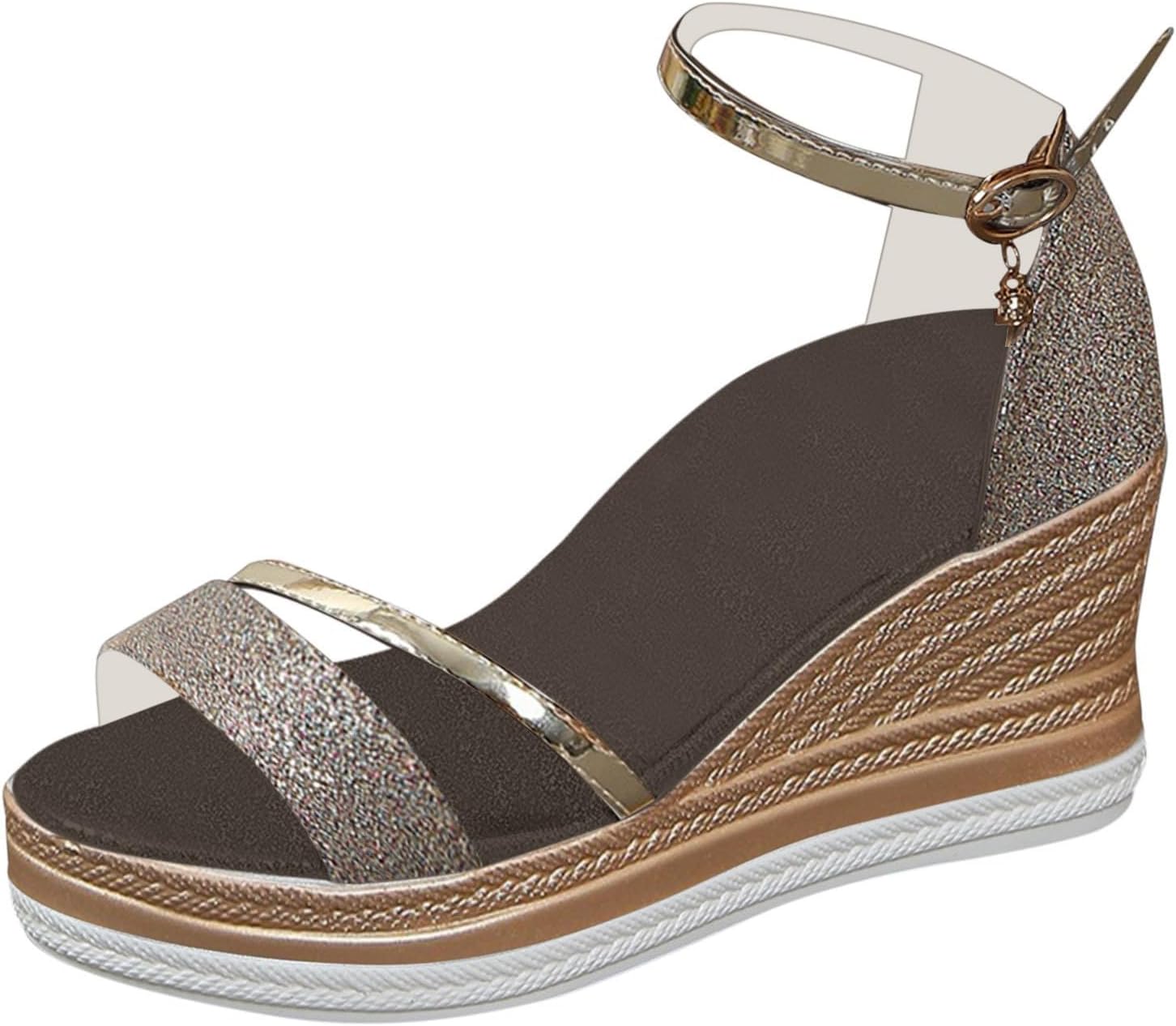 Женские сандалии на платформе с танкеткой, с ремешками и пряжкой на щиколотку, с открытым носком, повседневные летние сандалии, удобные для ходьбы, для прогулок, отпуска, путешествий и работы Toumov, розовый
Женские сандалии на платформе с танкеткой, с ремешками и пряжкой на щиколотку, с открытым носком, повседневные летние сандалии, удобные для ходьбы, для прогулок, отпуска, путешествий и работы Toumov, розовый