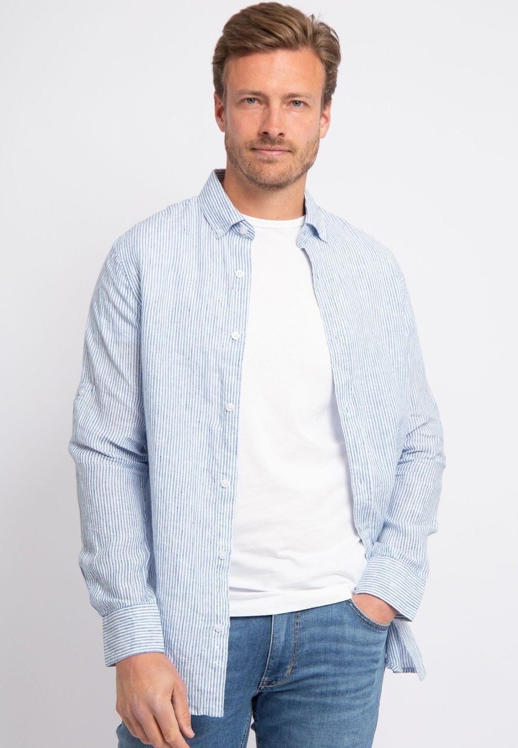 Рубашка Suitable, синий
Рубашка Suitable, синий