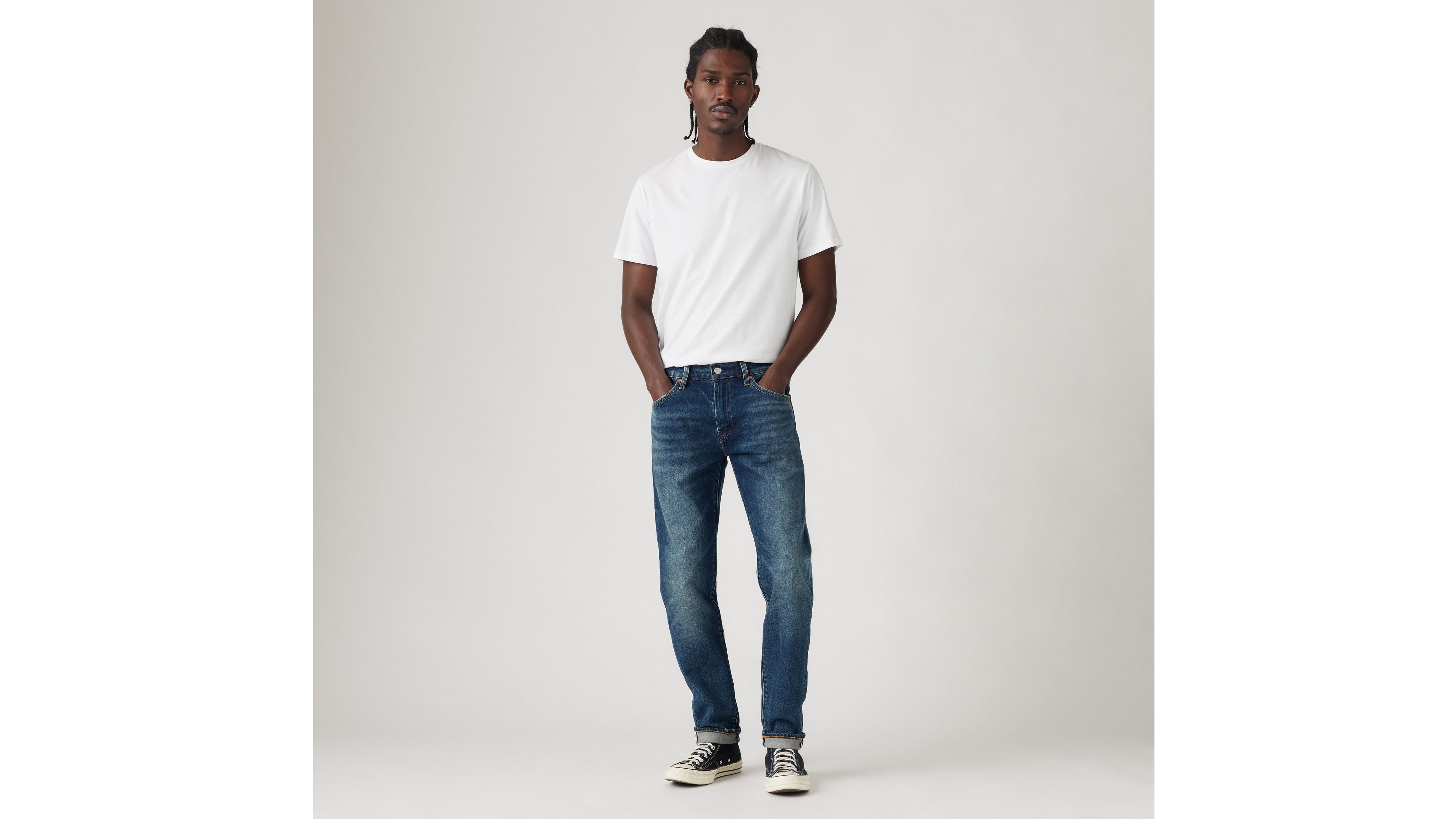 512 Узкие зауженные джинсы с кромкой для мужчин Levi's, цвет Lights Out - Dark Wash - Stretch
512 Узкие зауженные джинсы с кромкой для мужчин Levi's, цвет Lights Out - Dark Wash - Stretch