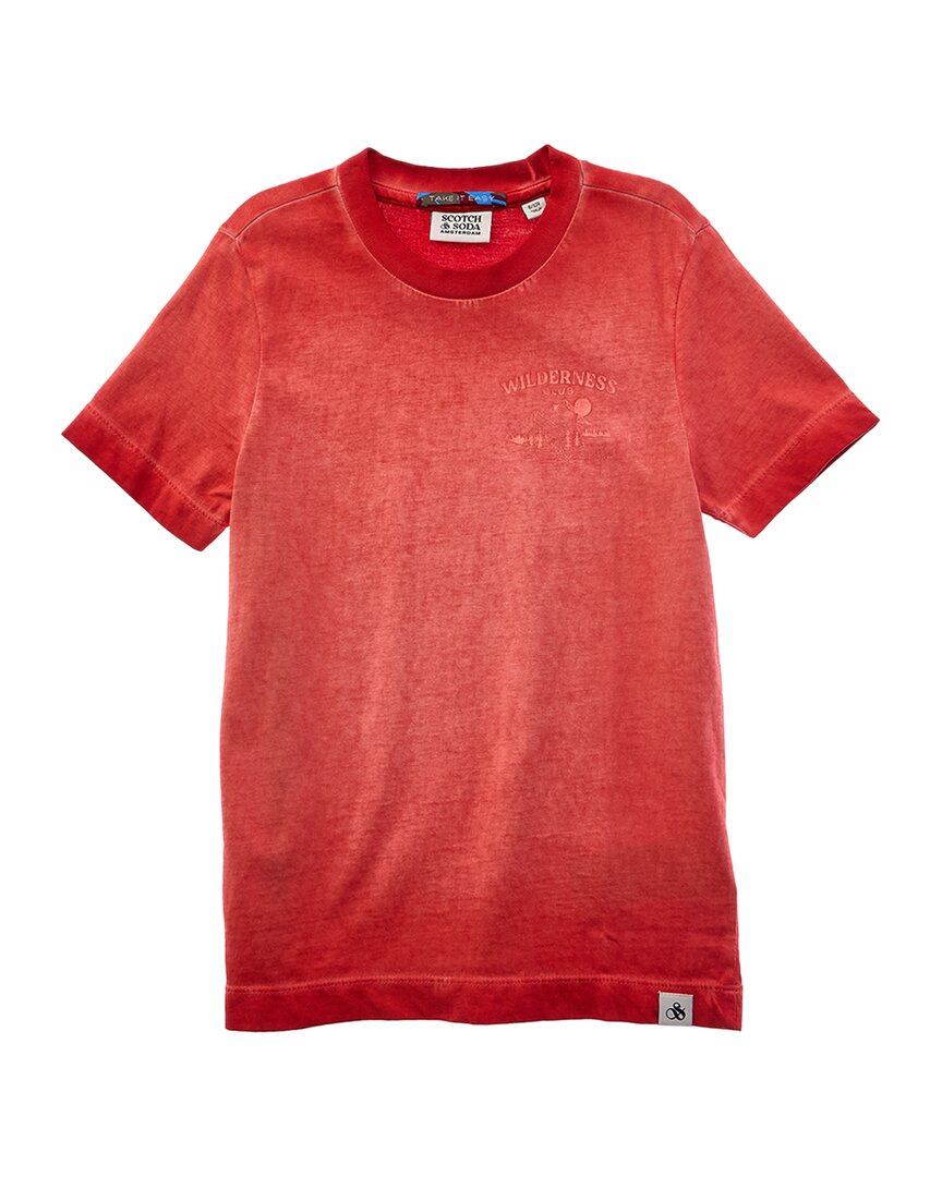 Футболка Scotch & Soda стандартного кроя, окрашенная в готовом виде, красный
Футболка Scotch & Soda стандартного кроя, окрашенная в готовом виде, красный