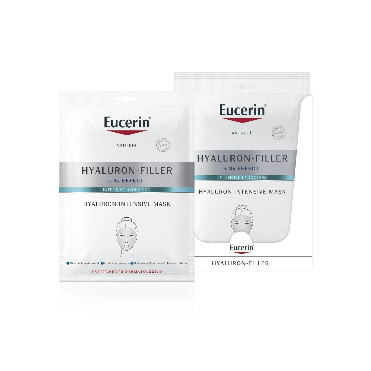 Eucerin Hyaluron-Filler Intensiv Mask Однодозовая интенсивная маска против старения
Eucerin Hyaluron-Filler Intensiv Mask Однодозовая интенсивная маска против старения