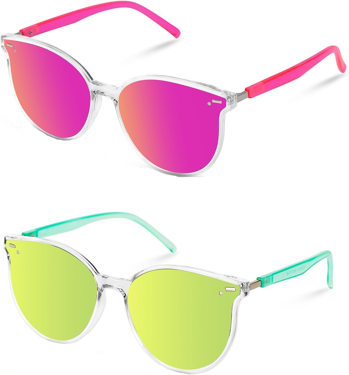 Ретро круглые солнцезащитные очки для женщин, розовые солнцезащитные очки для женщин в классической модной оправе, солнцезащитные очки с защитой от УФ-излучения UV400 Sumato, Pink+light Green
Ретро круглые солнцезащитные очки для женщин, розовые солнцезащитные очки для женщин в классической модной оправе, солнцезащитные очки с защитой от УФ-излучения UV400 Sumato, Pink+light Green