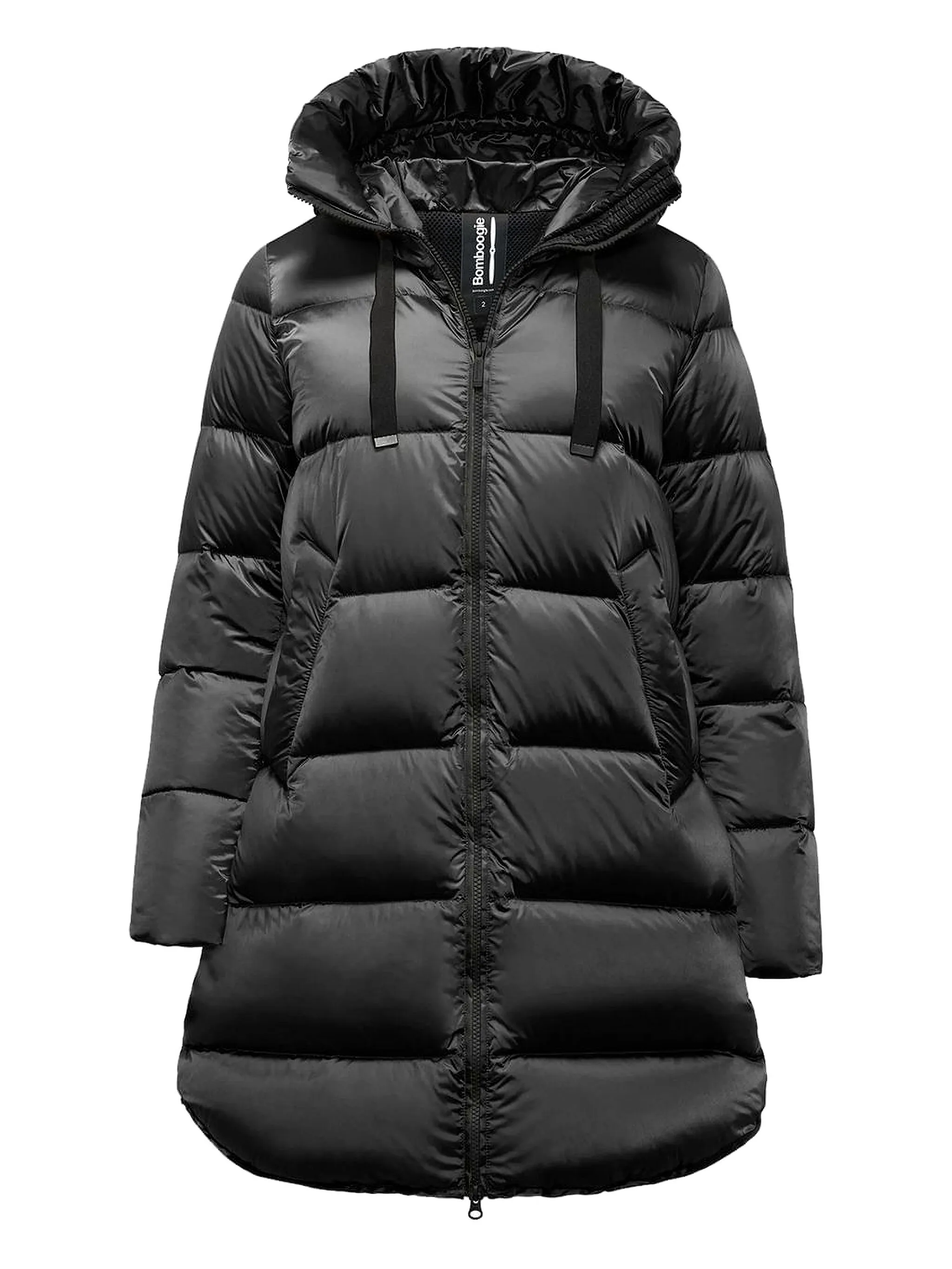 Пальто Geneva с капюшоном Bomboogie, черный
Пальто Geneva с капюшоном Bomboogie, черный