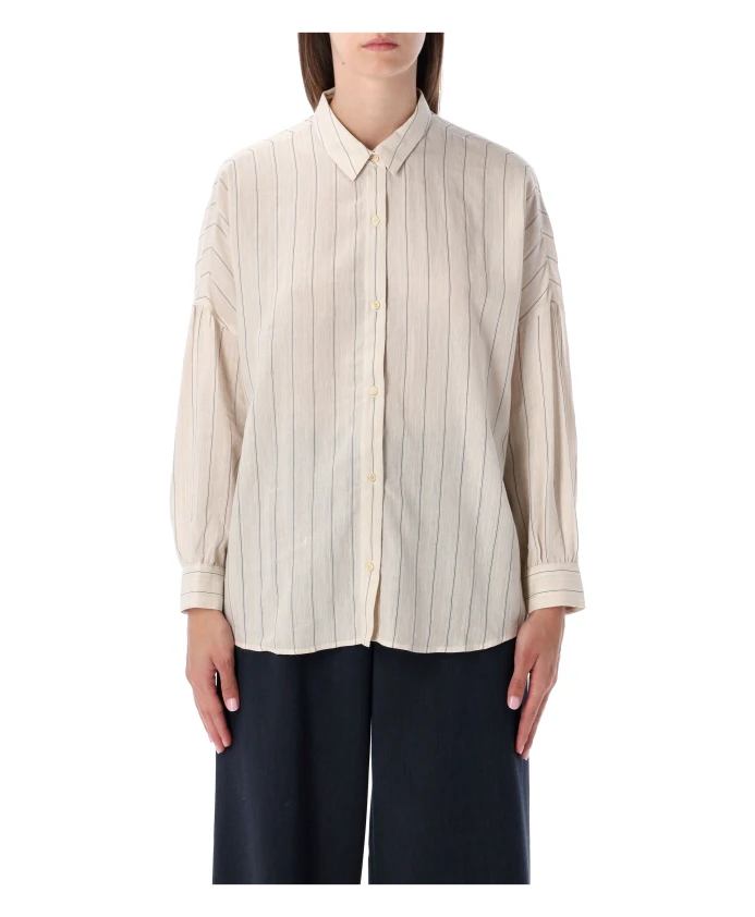 Полосатая рубашка Botan Sessun, бежевый
Полосатая рубашка Botan Sessun, бежевый