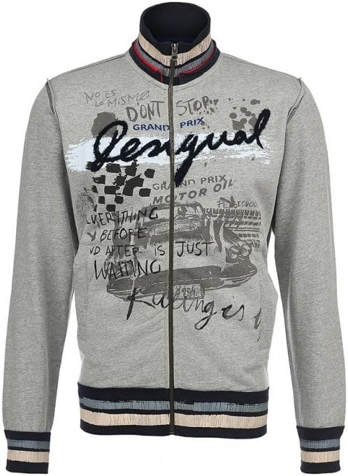 Мужская толстовка Desigual, черная, SWEATCAR
Мужская толстовка Desigual, черная, SWEATCAR