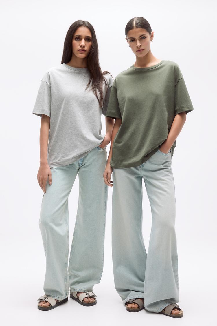 Упаковка из 2 футболок большого размера с коротким рукавом Pull And Bear, зеленый
Упаковка из 2 футболок большого размера с коротким рукавом Pull And Bear, зеленый
