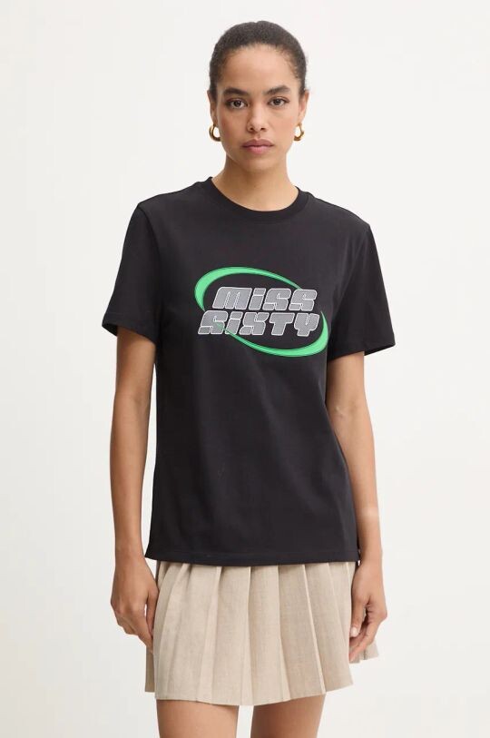 Футболка с оттенком шелка Miss Sixty, черный
Футболка с оттенком шелка Miss Sixty, черный