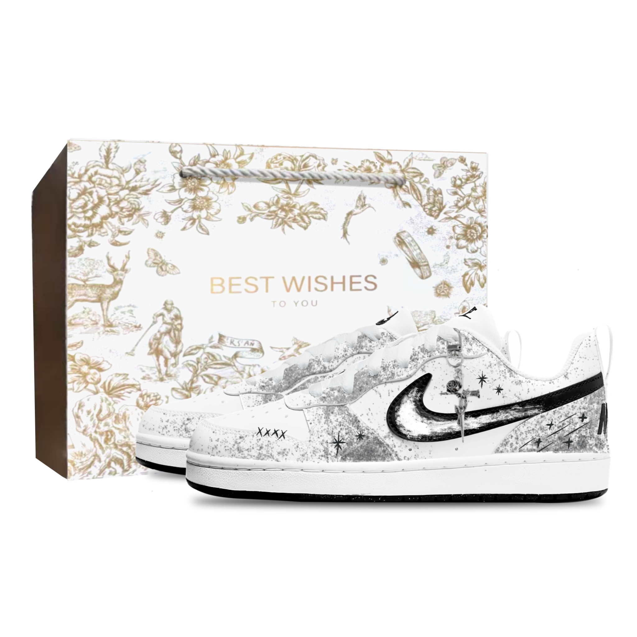 Court Borough устойчивые к истиранию дышащие низкие детские кроссовки для скейтбординга Unisex Nike, белый черный
Court Borough устойчивые к истиранию дышащие низкие детские кроссовки для скейтбординга Unisex Nike, белый черный