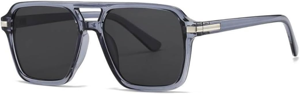 Классические винтажные солнцезащитные очки для мужчин и женщин, сверхлегкая оправа из поликарбоната, для активного отдыха, вождения и защиты от ультрафиолета VFDHN, Clear Blue Grey
Классические винтажные солнцезащитные очки для мужчин и женщин, сверхлегкая оправа из поликарбоната, для активного отдыха, вождения и защиты от ультрафиолета VFDHN, Clear Blue Grey