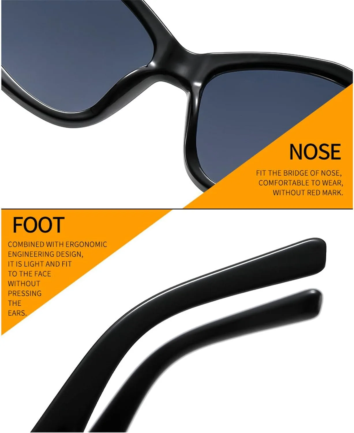 Солнцезащитные очки Willochra Retro Oversized Irregular Polygon для женщин, модные, желейного цвета, с защитой от УФ-излучения UV400, градиентные, F27 для мужчин, C6
Солнцезащитные очки Willochra Retro Oversized Irregular Polygon для женщин, модные, желейного цвета, с защитой от УФ-излучения UV400, градиентные, F27 для мужчин, C6