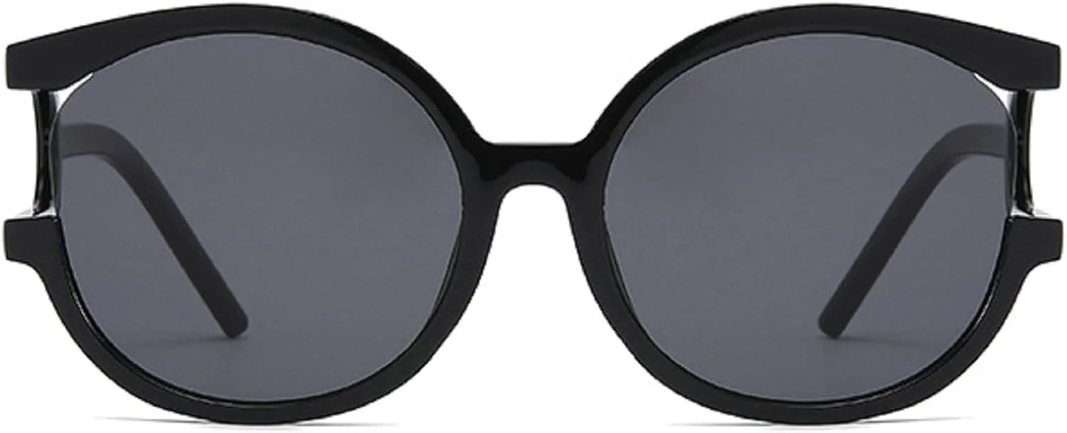 Женские солнцезащитные очки «кошачий глаз» овальной формы, ретро-модный тренд, двухцветный градиент, очки для путешествий, уличной фотографии, N45 mincl, Black
Женские солнцезащитные очки «кошачий глаз» овальной формы, ретро-модный тренд, двухцветный градиент, очки для путешествий, уличной фотографии, N45 mincl, Black