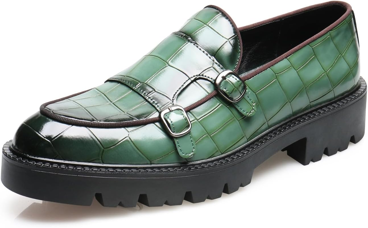 Мужские лоферы Santimon Loafers, повседневные, на каблуке, без шнурков, из лакированной кожи, с узором «шотландка», пенни-лоферы, смокинг, туксо, свадебные мокасины, официальная обувь для бизнеса и выпускного, зеленый
Мужские лоферы Santimon Loafers, повседневные, на каблуке, без шнурков, из лакированной кожи, с узором «шотландка», пенни-лоферы, смокинг, туксо, свадебные мокасины, официальная обувь для бизнеса и выпускного, зеленый