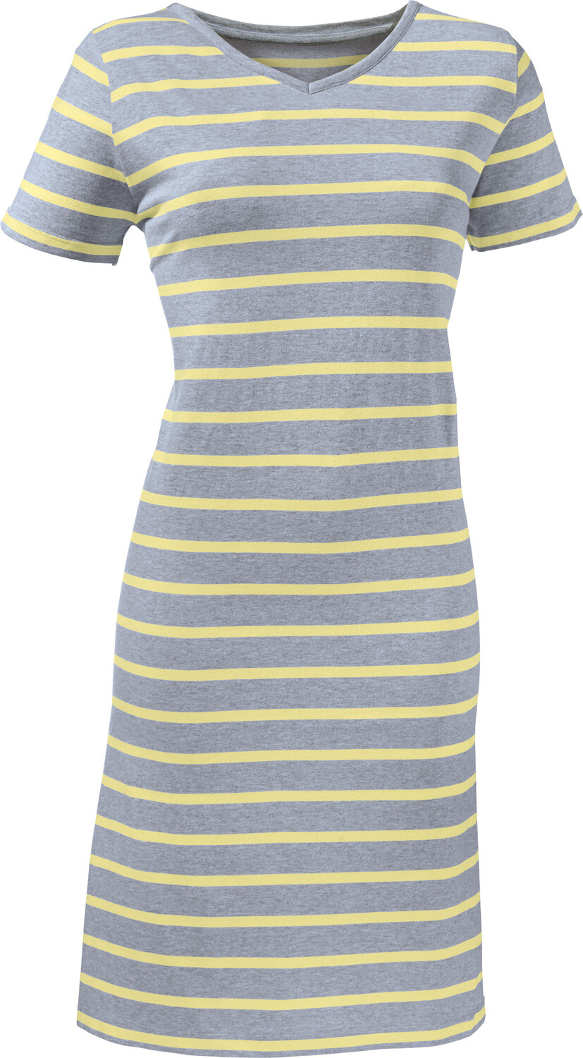 Ночная рубашка Erwin Müller, цвет hellgrau meliert/gelb
Ночная рубашка Erwin Müller, цвет hellgrau meliert/gelb