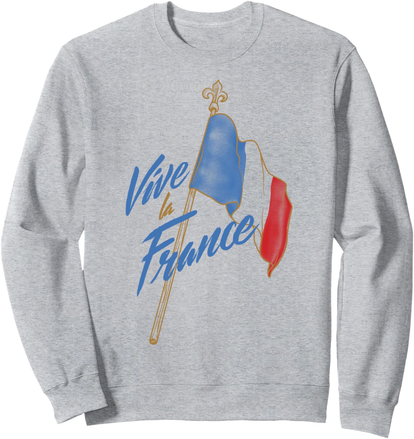 Толстовка с надписью «Да здравствует Франция!» и флагом США Trendy Apparel, серый
Толстовка с надписью «Да здравствует Франция!» и флагом США Trendy Apparel, серый