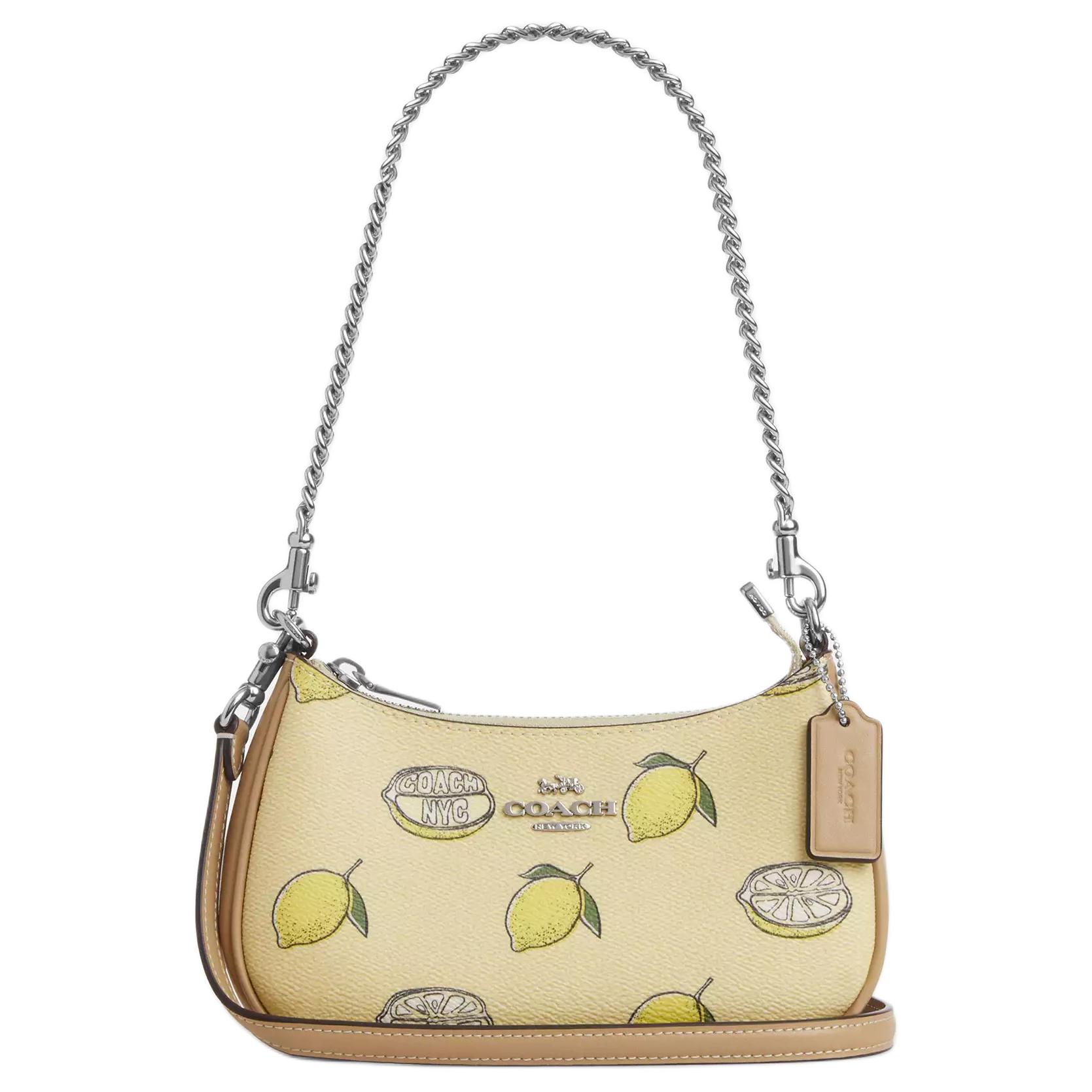 COACH Тери напечатанная сумка через плечо из покрытого холста, мини-сумка для женщин yellow
COACH Тери напечатанная сумка через плечо из покрытого холста, мини-сумка для женщин yellow