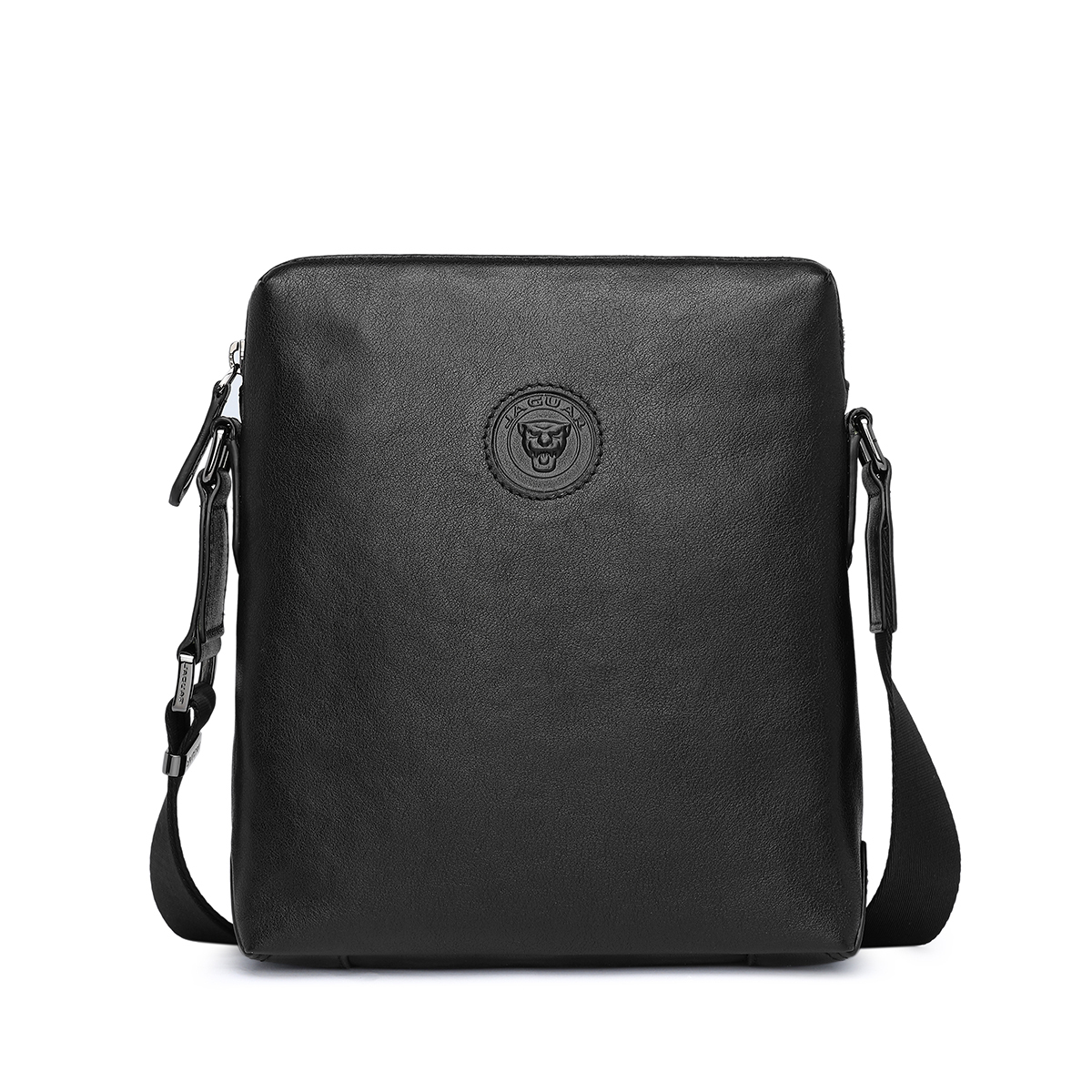 JAGUAR Настоящая кожаная мужская сумка через плечо из натуральной кожи крупного рогатого скота черного цвета, Black
JAGUAR Настоящая кожаная мужская сумка через плечо из натуральной кожи крупного рогатого скота черного цвета, Black