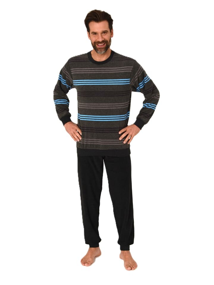 Пижама NORMANN Langarm Frottee Stretch Bündchen, синий
Пижама NORMANN Langarm Frottee Stretch Bündchen, синий