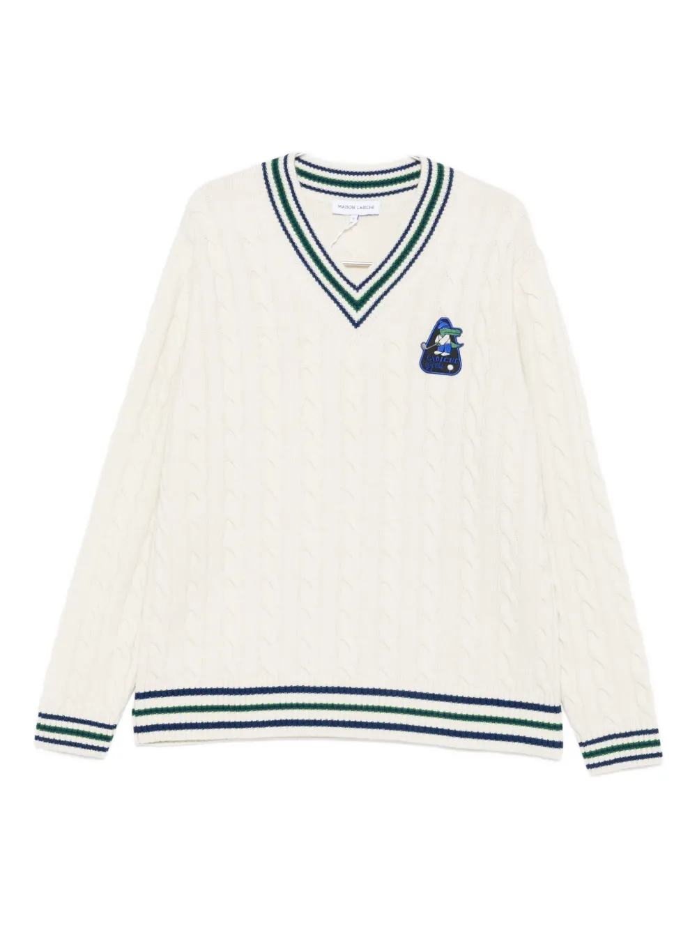 Свитер с V-образным вырезом Verlomne Maison Labiche, белый
Свитер с V-образным вырезом Verlomne Maison Labiche, белый