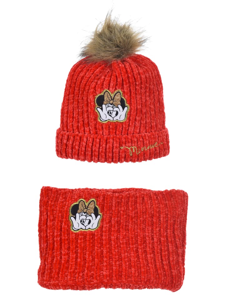 Шапка Disney Minnie Mouse, красный 
Шапка Disney Minnie Mouse, красный