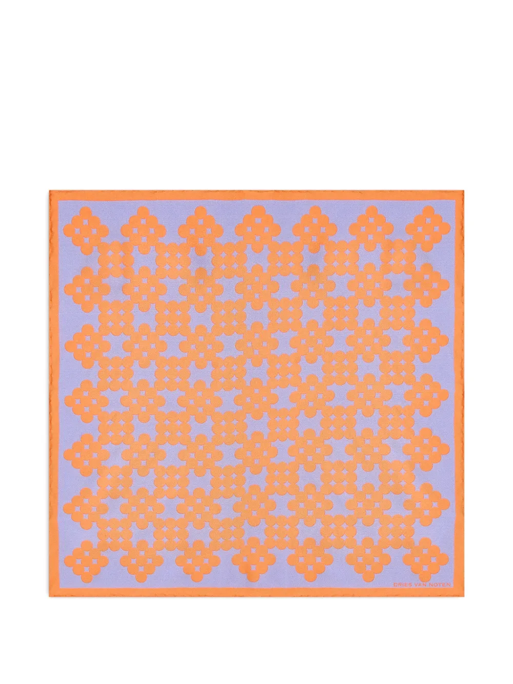 Шелковый платок Dries Van Noten, фиолетовый
Шелковый платок Dries Van Noten, фиолетовый