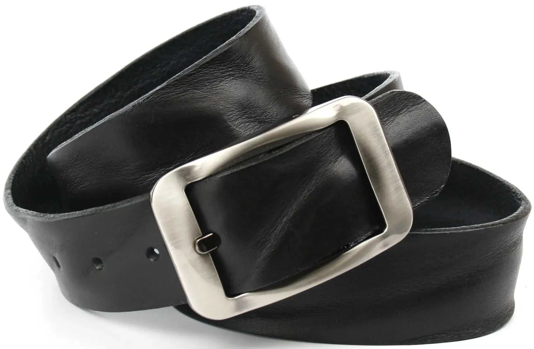 Кожаный ремень Anthoni Crown с зернистой поверхностью, черный
Кожаный ремень Anthoni Crown с зернистой поверхностью, черный