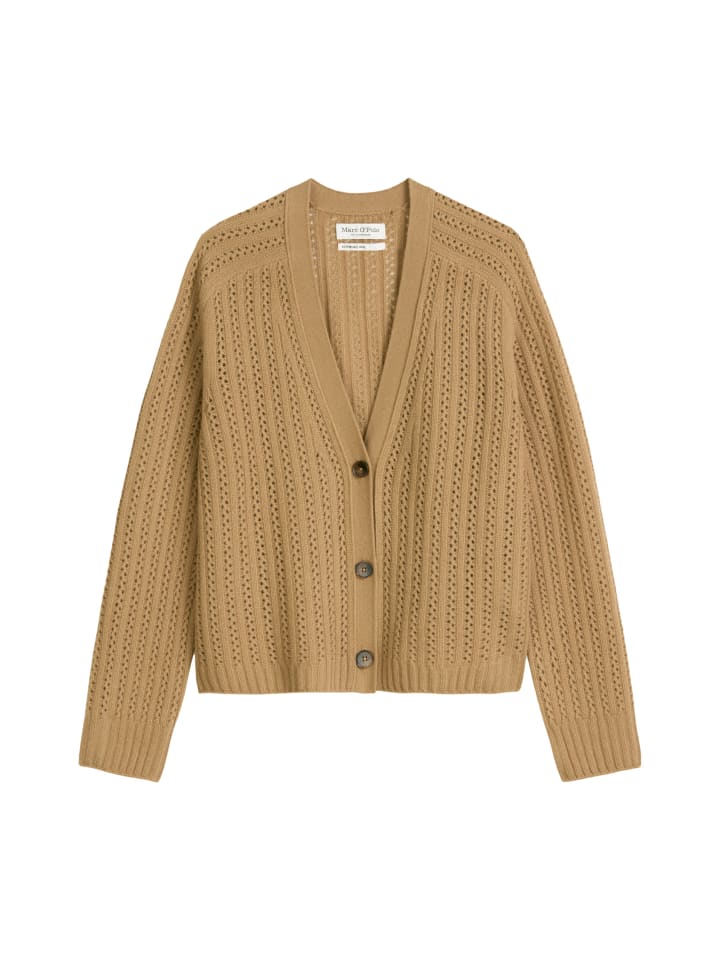 Кардиган Ajour oversize цвета соленой карамели Marc O'Polo
Кардиган Ajour oversize цвета соленой карамели Marc O'Polo