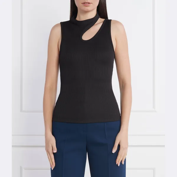 Облегающий топ драка Hugo, черный
Облегающий топ драка Hugo, черный