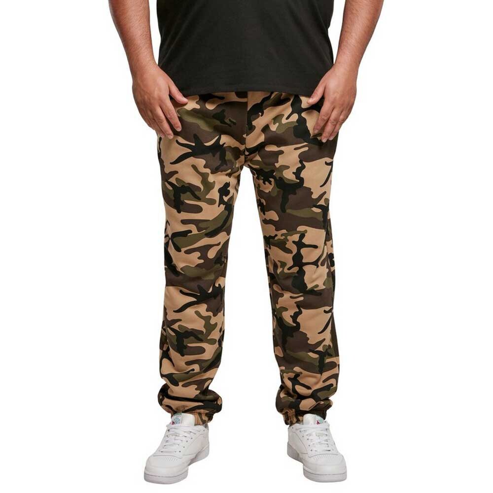 Брюки Urban Classics Basic Camo 2.0, зеленый 
Брюки Urban Classics Basic Camo 2.0, зеленый