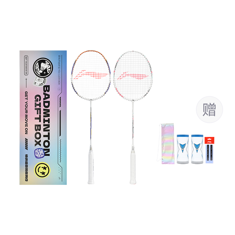 LINING Бадминтонная ракетка атакующего типа с утяжеленной головкой, жестким стержнем начального уровня Imperial Blue+White
LINING Бадминтонная ракетка атакующего типа с утяжеленной головкой, жестким стержнем начального уровня Imperial Blue+White