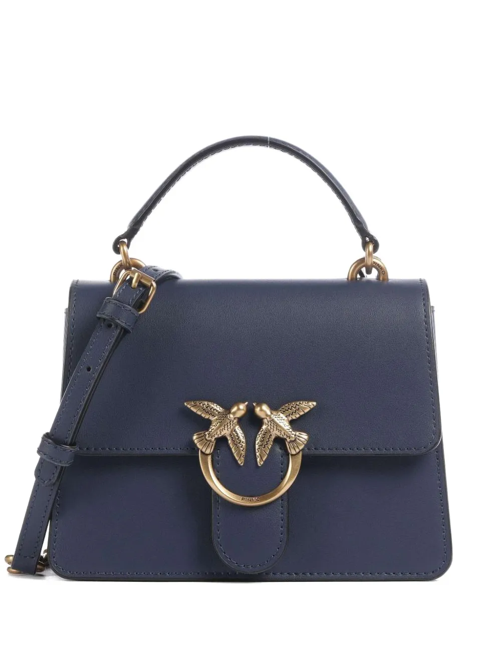 Сумка-шоппер Mini Love с одной ручкой сверху PINKO, черный 
Сумка-шоппер Mini Love с одной ручкой сверху PINKO, черный