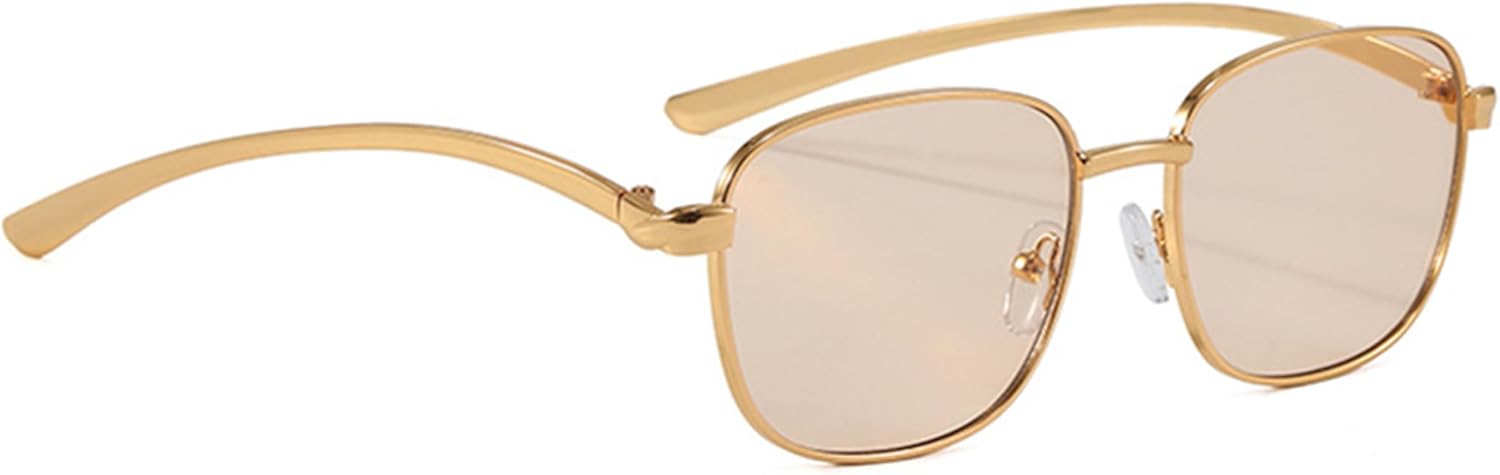 bullabulling Модные солнцезащитные очки-пилот большого размера для женщин Модные солнцезащитные очки в ретро-оправе с градиентным переходом цвета Дизайнерские женские солнцезащитные очки, Champagne
bullabulling Модные солнцезащитные очки-пилот большого размера для женщин Модные солнцезащитные очки в ретро-оправе с градиентным переходом цвета Дизайнерские женские солнцезащитные очки, Champagne