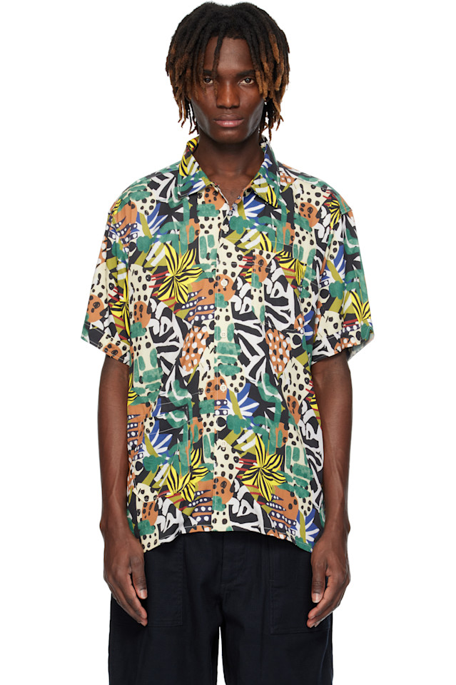 Кэмп рубашка Engineered Garments, мультиколор
Кэмп рубашка Engineered Garments, мультиколор