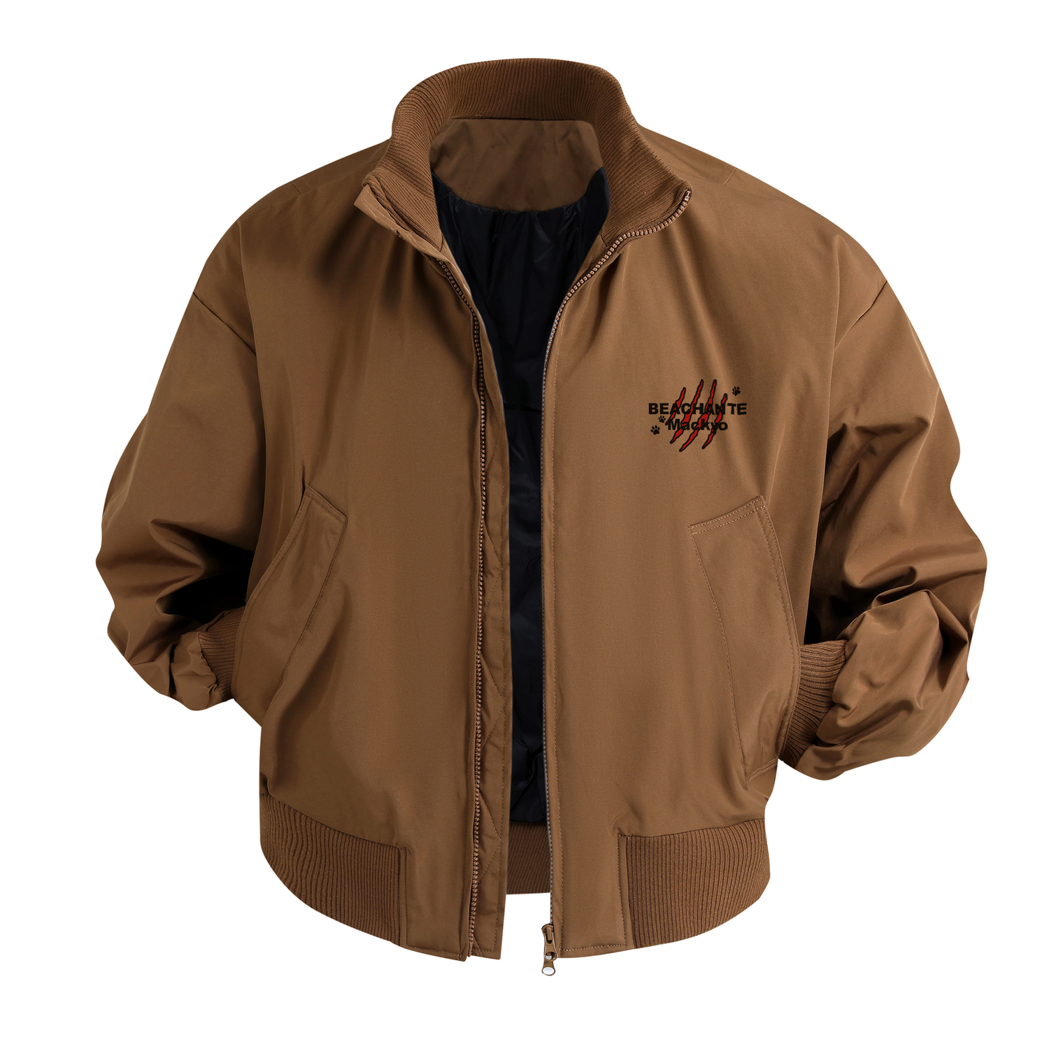 Пуховик Unisex с воротником стойкой утепленный Mackyo, коричневый
Пуховик Unisex с воротником стойкой утепленный Mackyo, коричневый