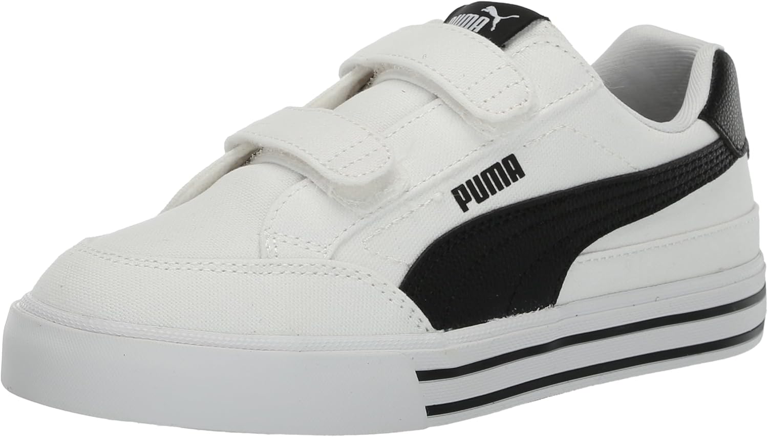 Детские кроссовки PUMA Suede с двумя застежками, белый/черный
Детские кроссовки PUMA Suede с двумя застежками, белый/черный